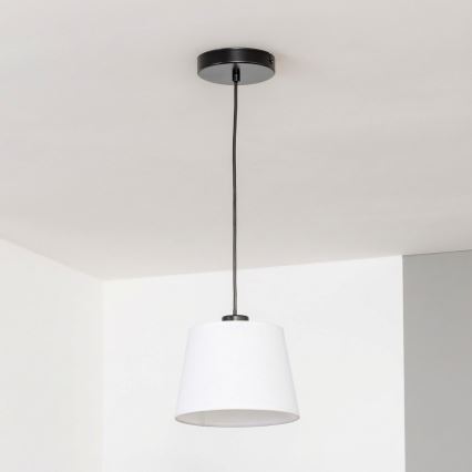 Brilagi - Lampa wisząca LED na lince CERIA 1xE27/40W/230V śr. 20,5 cm biała