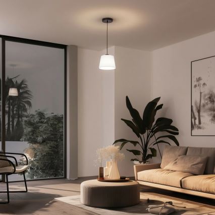 Brilagi - Lampa wisząca LED na lince CERIA 1xE27/40W/230V śr. 20,5 cm biała