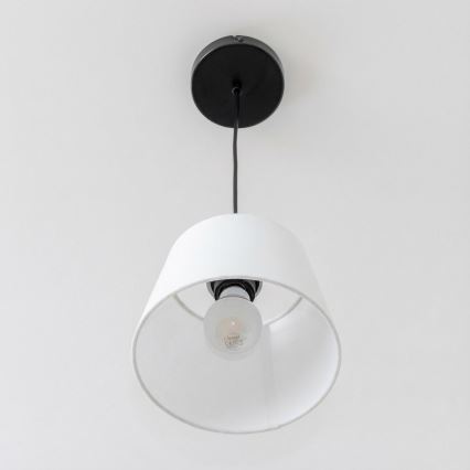 Brilagi - Lampa wisząca LED na lince CERIA 1xE27/40W/230V śr. 20,5 cm biała