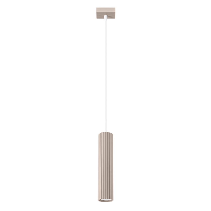 Brilagi - Lampa wisząca LED na lince CRESTO 1xGU10/10W/230V taupe