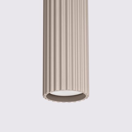 Brilagi - Lampa wisząca LED na lince CRESTO 1xGU10/10W/230V taupe