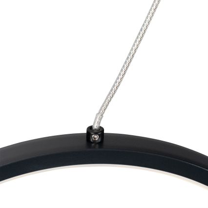 Brilagi - Lampa wisząca LED na lince ECHO LED/60W/230V 4000K 100 cm czarna
