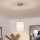 Brilagi - Lampa wisząca LED na lince NUBILA 1xE27/60W/230V śr. 14 cm, biała