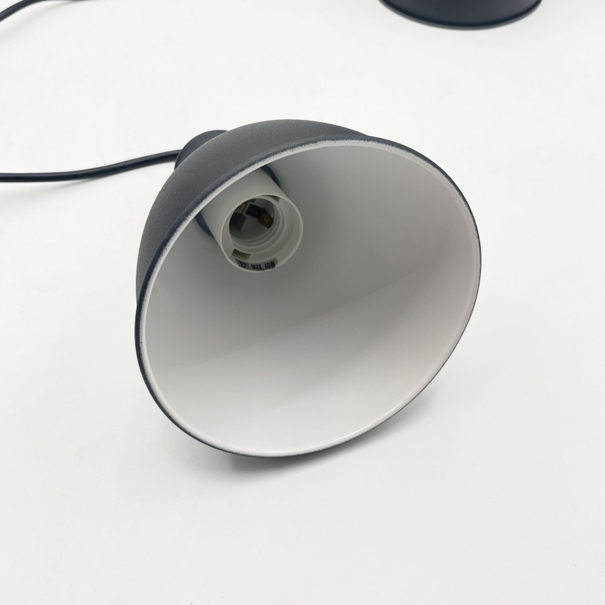 Brilagi - Lampa wisząca LED na lince RIDDY 3xE27/60W/230V czarna