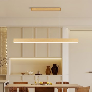 Brilagi - Lampa wisząca LED na linkach SLEEKLINE LED/40W/230V 3000/4500/6000K wykończenie dąb