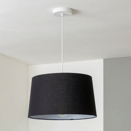 Brilagi - Lampa wisząca LED na linkę CERIA 1x E27/40W/230V średnica 45 cm czarna