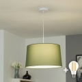 Brilagi - Lampa wisząca LED na przewodzie CERIA 1xE27/40W/230V Ø 45 cm zielona