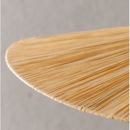 Brilagi - Lampa wisząca LED na przewodzie CERIA BOHO 1xE27/40W/230V śr. 80 cm, abażur z rafii