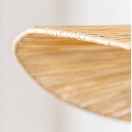 Brilagi - Lampa wisząca LED na przewodzie CERIA BOHO 1xE27/40W/230V śr. 80 cm, abażur z rafii