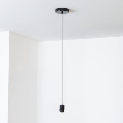 Brilagi - Lampa wisząca LED na przewodzie CERIA BOHO 1xE27/40W/230V śr. 80 cm, abażur z rafii
