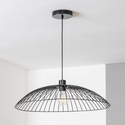 Brilagi - Lampa wisząca LED na przewodzie CERIA WIRE 1xE27/40W/230V śr. 60 cm czarna