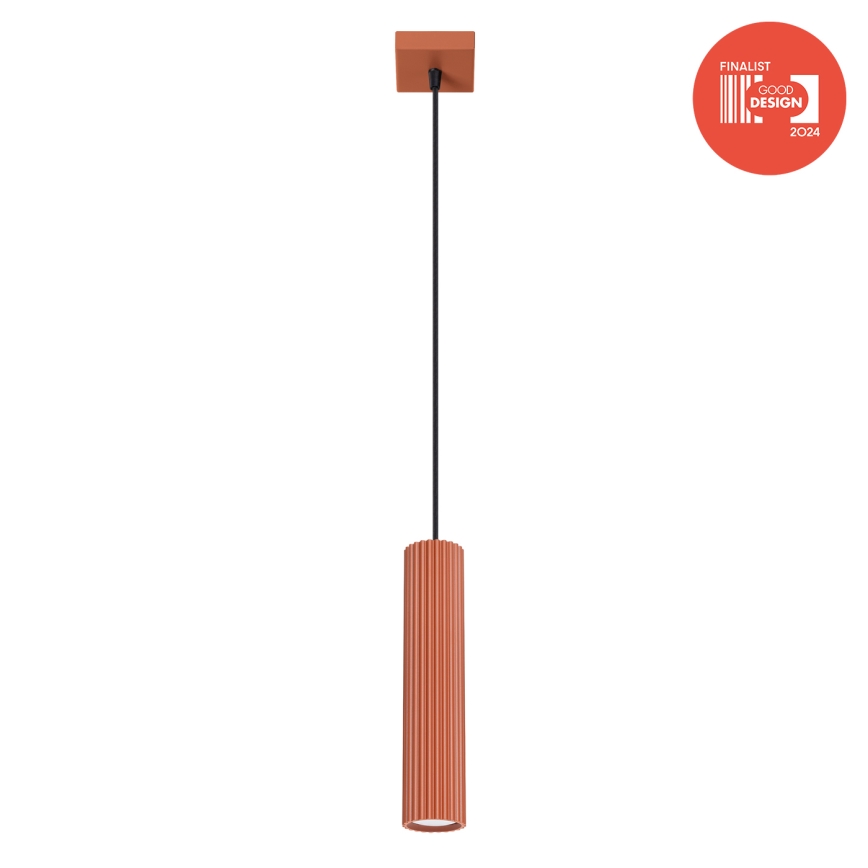 BRILAGI - Lampa wisząca LED na przewodzie CRESTO 1xGU10/10W/230V pomarańczowa