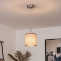 Brilagi - Lampa wisząca LED na przewodzie NUBILA 1xE27/60W/230V śr. 14 cm, brązowa