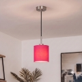 Brilagi - Lampa wisząca LED na przewodzie NUBILA 1xE27/60W/230V Ø 14 cm czarna/różowa