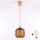 Brilagi - Lampa wisząca LED na przewodzie RETRO GLASS 1xE27/60W/230V śr. 14 cm beżowy/przydymiony brąz