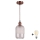 Brilagi - Lampa wisząca LED na przewodzie RETRO GLASS 1xE27/60W/230V śr. 14 cm miedziana/biała