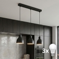Brilagi - Lampa wisząca LED na przewodzie RIDDY 3xE27/60W/230V czarna