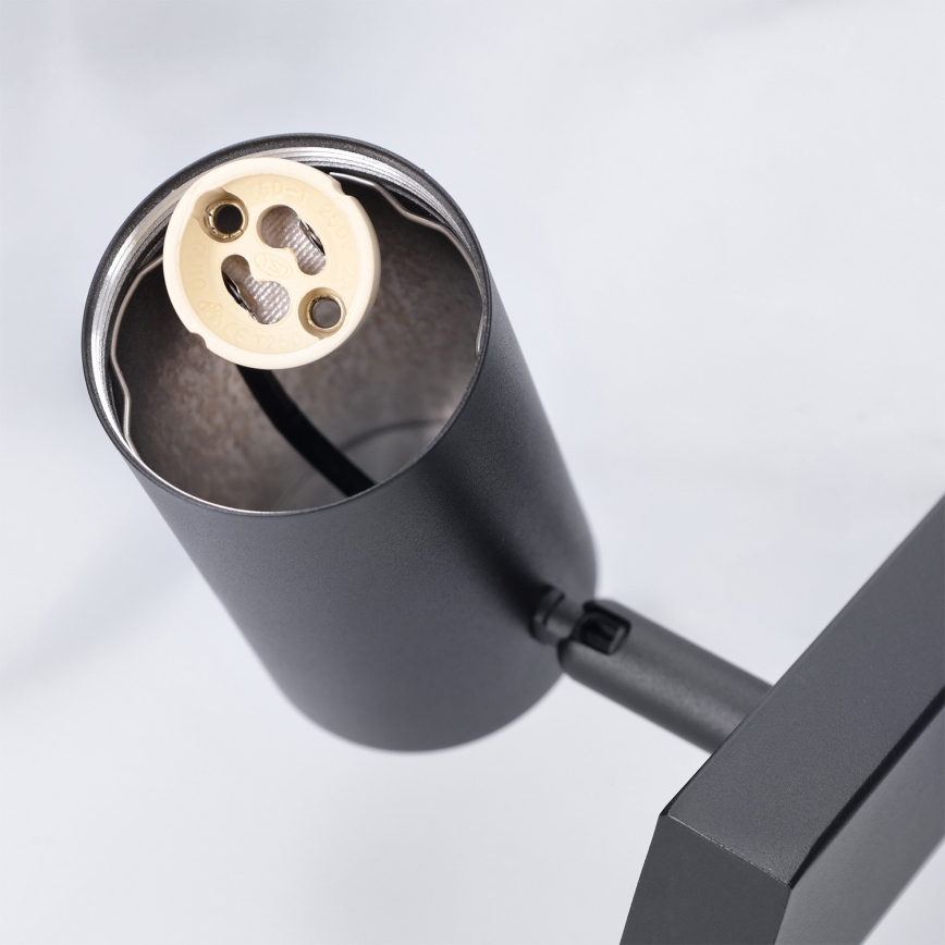 Brilagi - LED RGBW ściemnialny żyrandol na lince SELE 4xGU10/6,5W/230V 2700-6500K czarny