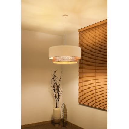 Brilagi - Lampa wisząca LED w stylu BOHO na lince 3xE27/15W/230V, śr. 60 cm