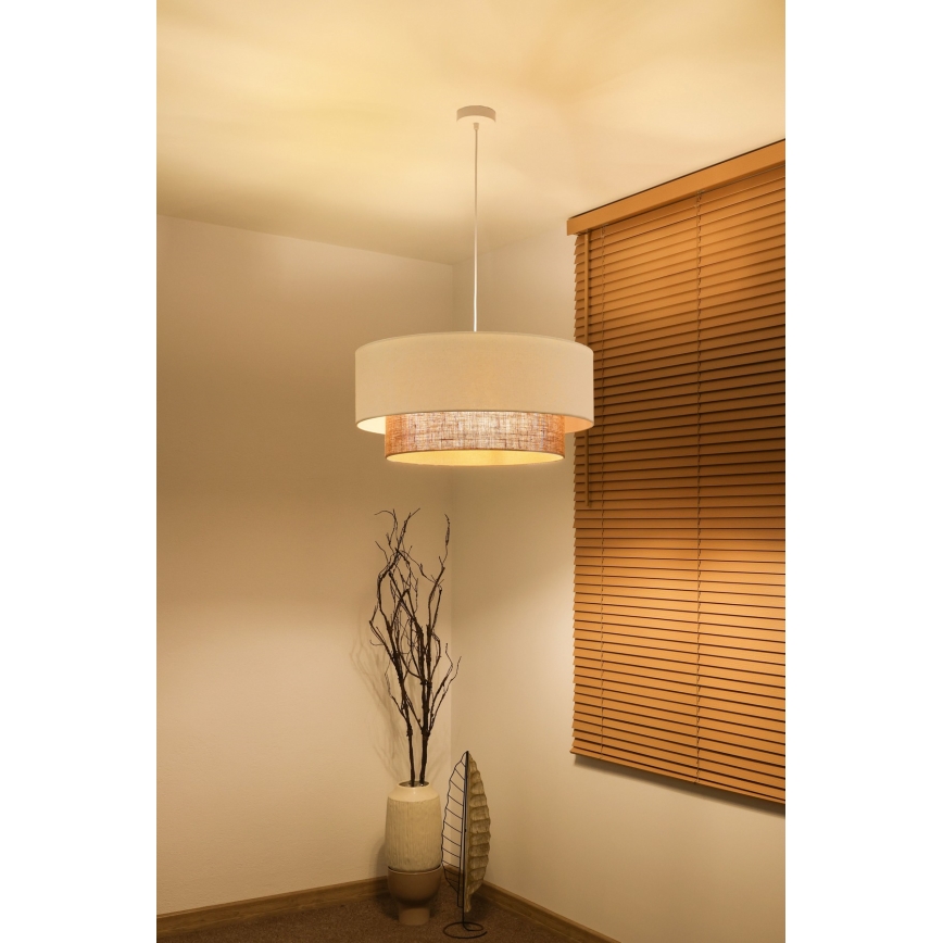 Brilagi - Lampa wisząca LED w stylu BOHO na lince 3xE27/15W/230V, śr. 60 cm