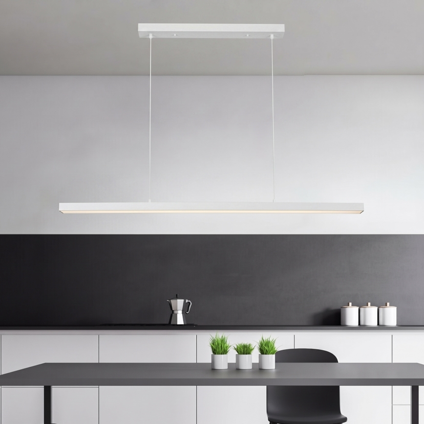 Brilagi - Lampa wisząca na lince AXIS LED/30W/230V 120 cm biała
