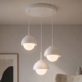BRILAGI - Lampa wisząca na lince COSMO 3xE27/60W/230V biała/złota