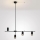 Brilagi - Lampa wisząca na lince CRANE 4xGU10/30W/230V czarna