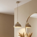 BRILAGI - Lampa wisząca na lince MOON 1xE27/60W/230V Ø 18 cm beżowa/złota