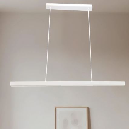 Brilagi - Lampa wisząca na lince PAXIS LED/30W/230V 120 cm biała