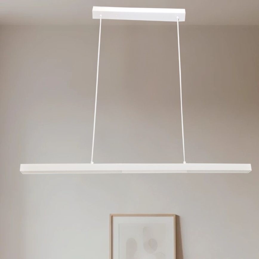 Brilagi - Lampa wisząca na lince PAXIS LED/30W/230V 120 cm biała
