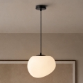 BRILAGI - Lampa wisząca na lince PEBBLES 1xE27/40W/230V śr. 25 cm czarna