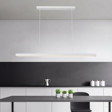 Brilagi - Lampa wisząca na lince PPAXIS LED/30W/230V 120 cm biała