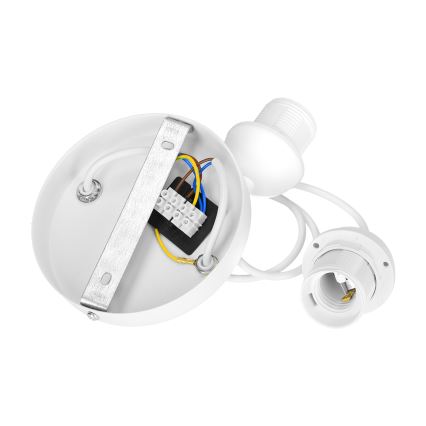 Brilagi - Lampa wisząca na lince RESNA 2xE27/60W/230V śr. 30 cm beżowy/czarny