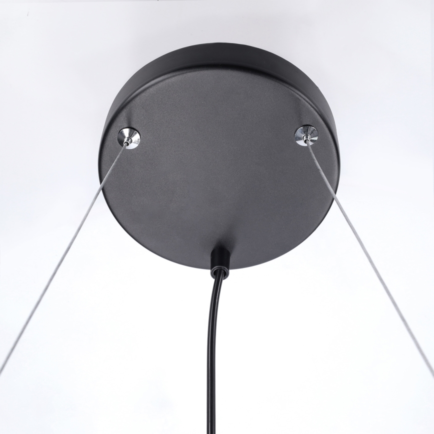 BRILAGI - Lampa wisząca na lince SELE 4xGU10/30W/230V czarna