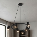 Brilagi - Lampa wisząca na lince SELE 6xGU10/30W/230V czarna