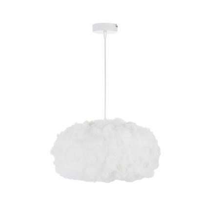 Brilagi - Lampa wisząca na lince SOLEAIR 1xE27/60W/230V śr. 45 cm biała