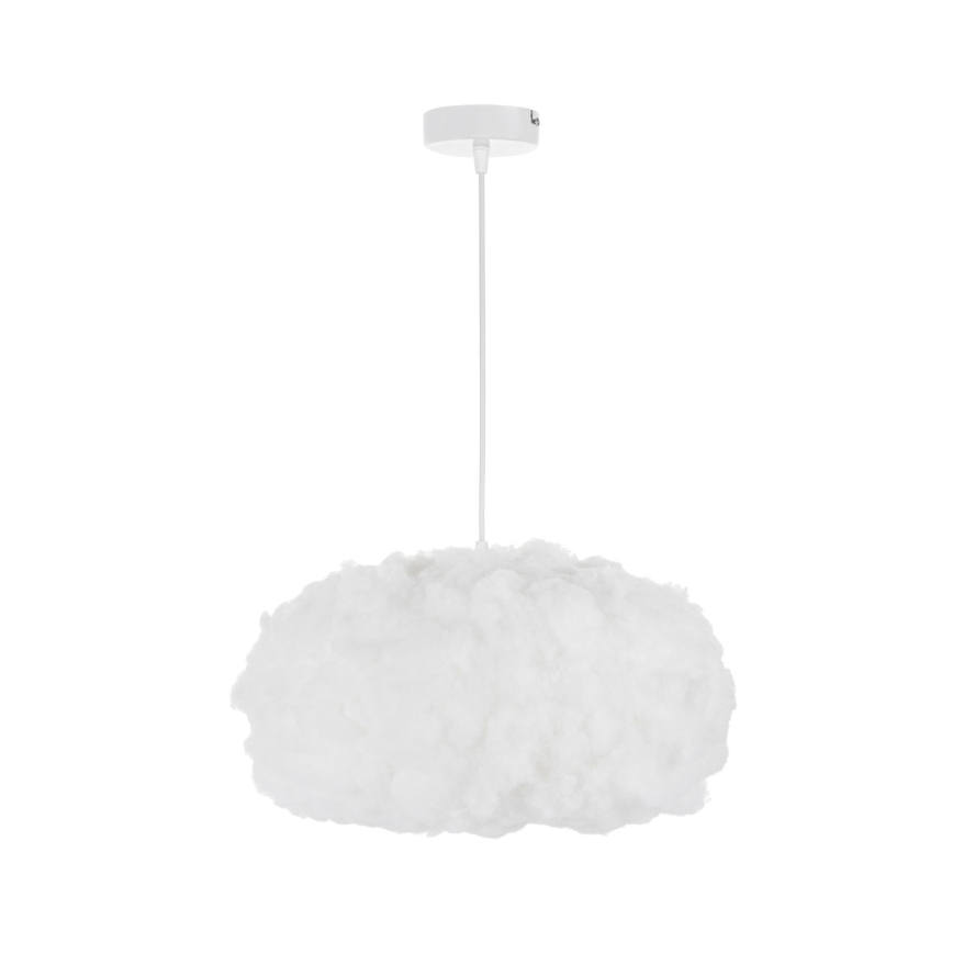 Brilagi - Lampa wisząca na lince SOLEAIR 1xE27/60W/230V śr. 45 cm biała
