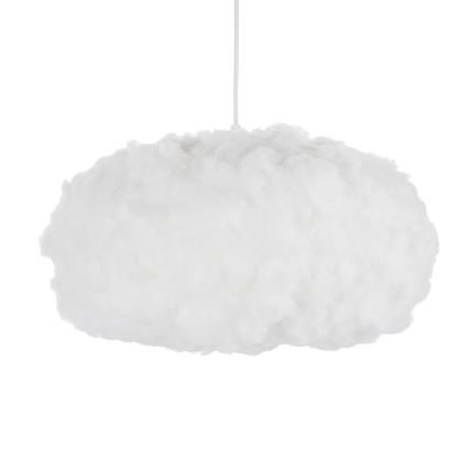 Brilagi - Lampa wisząca na lince SOLEAIR 1xE27/60W/230V śr. 45 cm biała