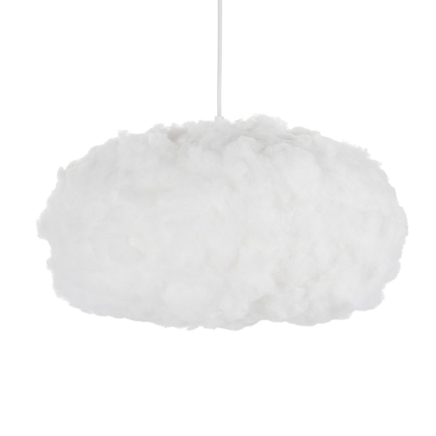 Brilagi - Lampa wisząca na lince SOLEAIR 1xE27/60W/230V śr. 45 cm biała