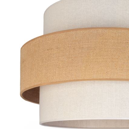 Brilagi - Lampa wisząca na lince SPACE 1xE27/60W/230V Ø 40 cm beżowy/kremowy