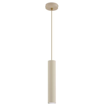Brilagi - Lampa wisząca na lince TUBE 1xGU10/15W/230V beżowa/złota