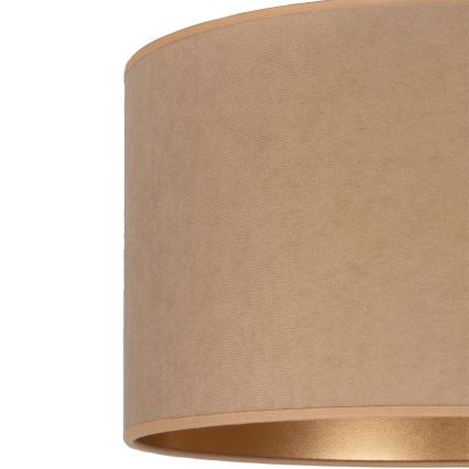 Brilagi - Lampa wisząca na lince VELVET 1xE27/60W/230V śr. 40 cm beżowa/złota