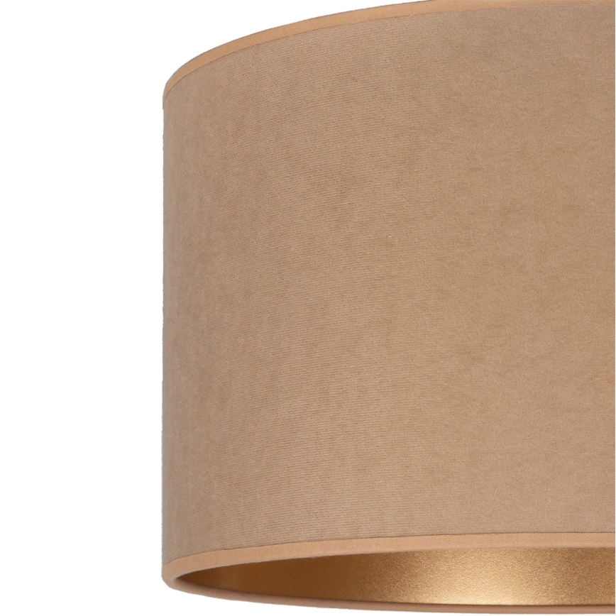 Brilagi - Lampa wisząca na lince VELVET 1xE27/60W/230V śr. 40 cm beżowa/złota