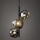 Brilagi - Lampa wisząca na lince VULCANO 3xG9/8W/230V czarny/dymowo-czarny