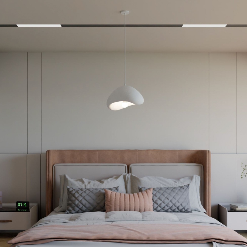 Brilagi - lampa wisząca na lince WABI SABI 1xE27/40W/230V biała