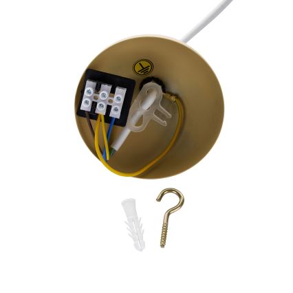 BRILAGI - Lampa wisząca na lince WABI SABI 1xE27/40W/230V kremowa
