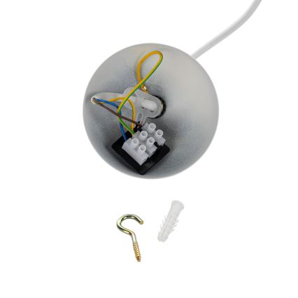 Brilagi - Lampa wisząca na lince WABI SABI 1xE27/40W/230V śr. 32 cm biała