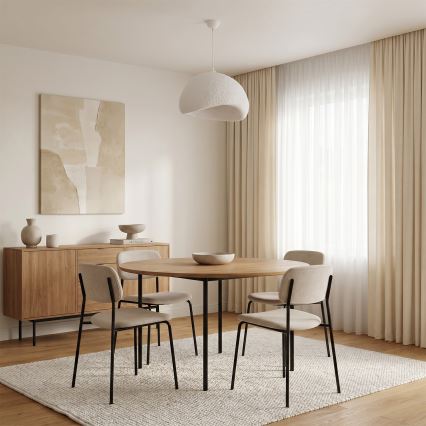 Brilagi - Lampa wisząca na lince WABI SABI 1xE27/40W/230V, średnica 50 cm, biała