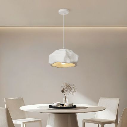 BRILAGI - Lampa wisząca na lince WABI SABI 1xE27/60W/230V śr. 30 cm biała