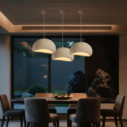 BRILAGI - Lampa wisząca na lince WABI SABI 1xE27/60W/230V śr. 40 cm biała